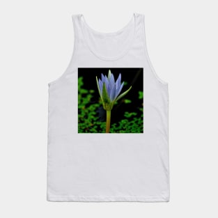 Blue Egyptian Lotus Tank Top